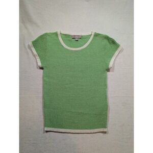 J. Crew green knit tee shirt size XXS